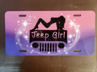Jeep Auto Tag design