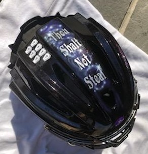 Girls Catcher Helmet for VOODOO team